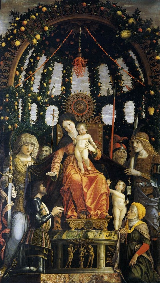 Photo:  Andrea Mantegna, 'Madonna della Vittoria'